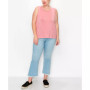 Plus Size Scoop Neck Swing Tank Top