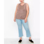 Plus Size Scoop Neck Swing Tank Top