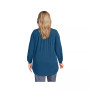 Women's Plus Size Long Sleeve Jersey A-line Tunic