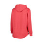 Women's Heather Red Washington Capitals Plus Size Fleece Pullover Hoodie