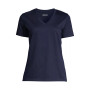 Women's Plus Size Relaxed Supima Cotton Short Sleeve V-Neck T-Shirt