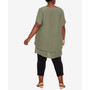 Plus Size Marion Caged Tunic Top