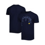 Men's and Women's Navy Memphis Grizzlies Element Logo Pop T-shirt