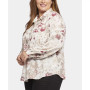Plus Size Modern Collared Blouse