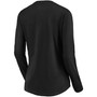 Women's Black Miami Marlins Core Team Long Sleeve V-Neck T-shirt