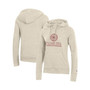 Women's Heathered Oatmeal South Carolina Gamecocks College Seal Pullover Hoodie