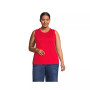 Women's Plus Size Supima Cotton Crew Neck Tank Top