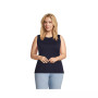 Women's Plus Size Supima Cotton Crew Neck Tank Top