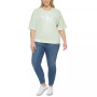 Trendy Plus Size Logo Graphic Sweatshirt