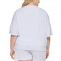 Trendy Plus Size Logo Graphic Sweatshirt