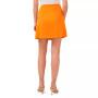 Women's Solid Side Slit Short A-line Mini Skirt