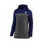 Women's Branded Heathered Charcoal and Blue Toronto Maple Leafs Chiller Fleece Pullover Hoodie