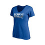 Women's Royal Kansas City Royals Hometown V-Neck T-shirt