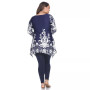 Plus Yanette Tunic Top