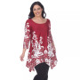 Plus Yanette Tunic Top
