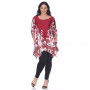 Plus Yanette Tunic Top