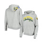 Women's Heather Gray Green Bay Packers Local Patch Pullover Hoodie
