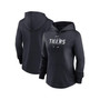 Women's Navy Detroit Tigers Authentic Collection Pregame Performance Pullover Hoodie