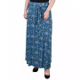 Plus Size Maxi with Sash Waist Tie Skirt