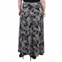 Plus Size Maxi with Sash Waist Tie Skirt