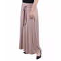 Plus Size Maxi with Sash Waist Tie Skirt