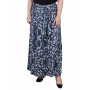 Plus Size Maxi with Sash Waist Tie Skirt