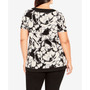 Plus Size Marcia Print Top