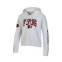 Women's Heathered Gray Philadelphia Flyers Reverse Weave Pullover Hoodie