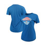 Women's Blue Oklahoma City Thunder Phoebe Super Soft Tri-Blend T-shirt