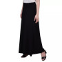 Petite  Ring Faux Belt A Line Maxi Skirt