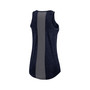 Women's Navy New England Patriots High Neck Performance Tank Top