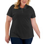 Plus Size Cotton Short-Sleeve Polo Shirt, Created for Macy's