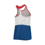 Women's Red, Royal Chicago Cubs Twist Back Tank Top