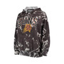 Women's Threads Black Phoenix Suns Burble Tie-Dye Tri-Blend Pullover Hoodie
