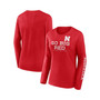 Women's Branded Scarlet Nebraska Huskers Rally Cry 2-Hit T-shirt