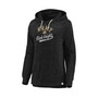 Women's Branded Black Army Black Knights Crossneck Faded Script Raglan Pullover Hoodie
