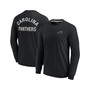 Men's and Women's Black Carolina Panthers Super Soft Long Sleeve T-shirt