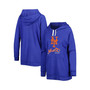 Women's Royal New York Mets Pre-Game Raglan Pullover Hoodie