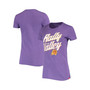 Women's Heathered Purple Phoenix Suns Rally the Valley Davis T-shirt