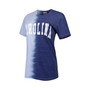 Women's Navy North Carolina Tar Heels Find Your Groove Split-Dye T-shirt