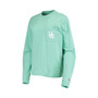 Women's Green Oregon Ducks Pocket Oversized Long Sleeve T-shirt