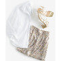 Women's Sequin Mini Skirt, Created for Macy's