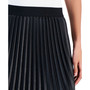 Women's Faux-Leather Pleated Pull-On Skirt