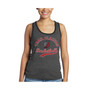 Women's Threads Damian Lillard Black Portland Trail Blazers Name and Number Tri-Blend Tank Top