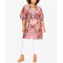Plus Size Retreat Beaded Tunic Top