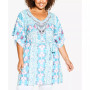 Plus Size Retreat Beaded Tunic Top