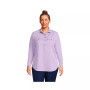 Women's Plus Size Relaxed Long Sleeve Tunic Top