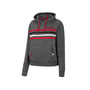 Women's Charcoal Nebraska Huskers Backstage Speckled Pullover Hoodie