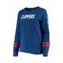 Women's Royal, Red LA Clippers Plus Size Long Sleeve T-shirt