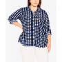 Plus Size Izabel Check Shirt